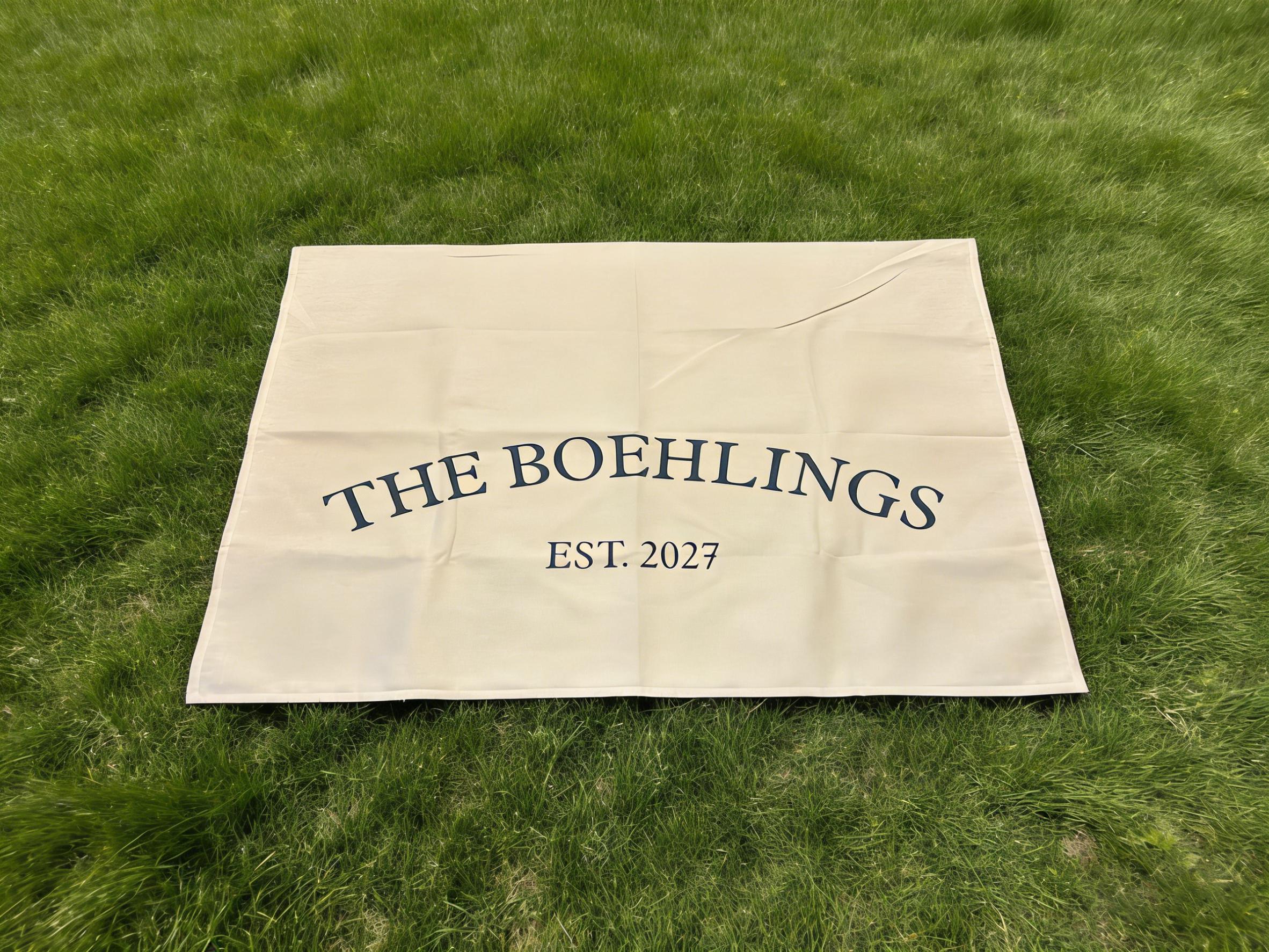 Wedding Linen Table Runner Decor Gifts, Custom Linen Welcome Banner Wedding, Outdoor Wedding Party Table Runner Decor, Linen Wedding Banner.